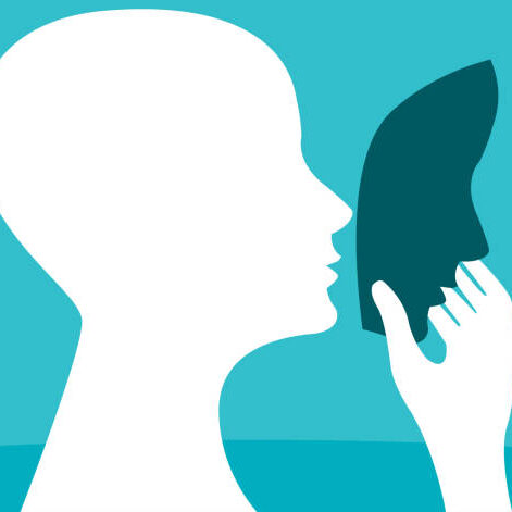 The Courage of Honesty and the Power of Community - placing a mask